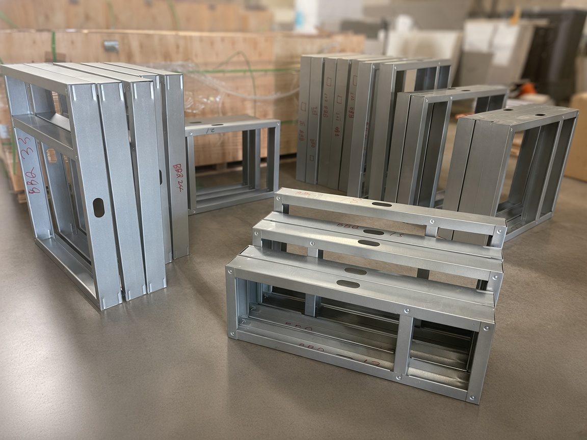 Stacked labeled BBQ LGS modules